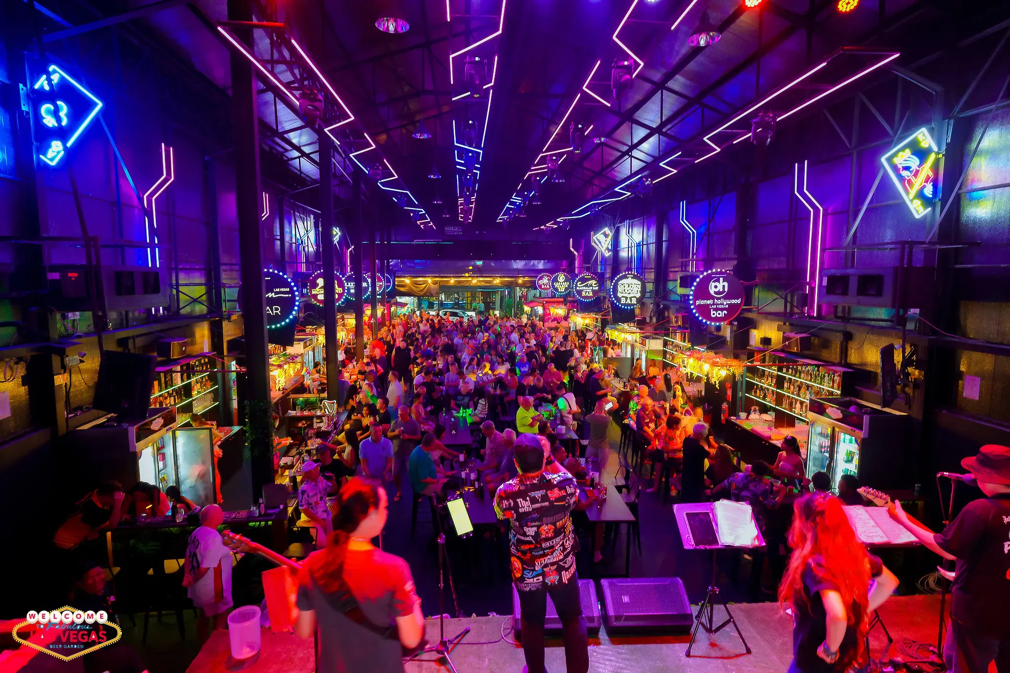 Evening atmosphere at the complex