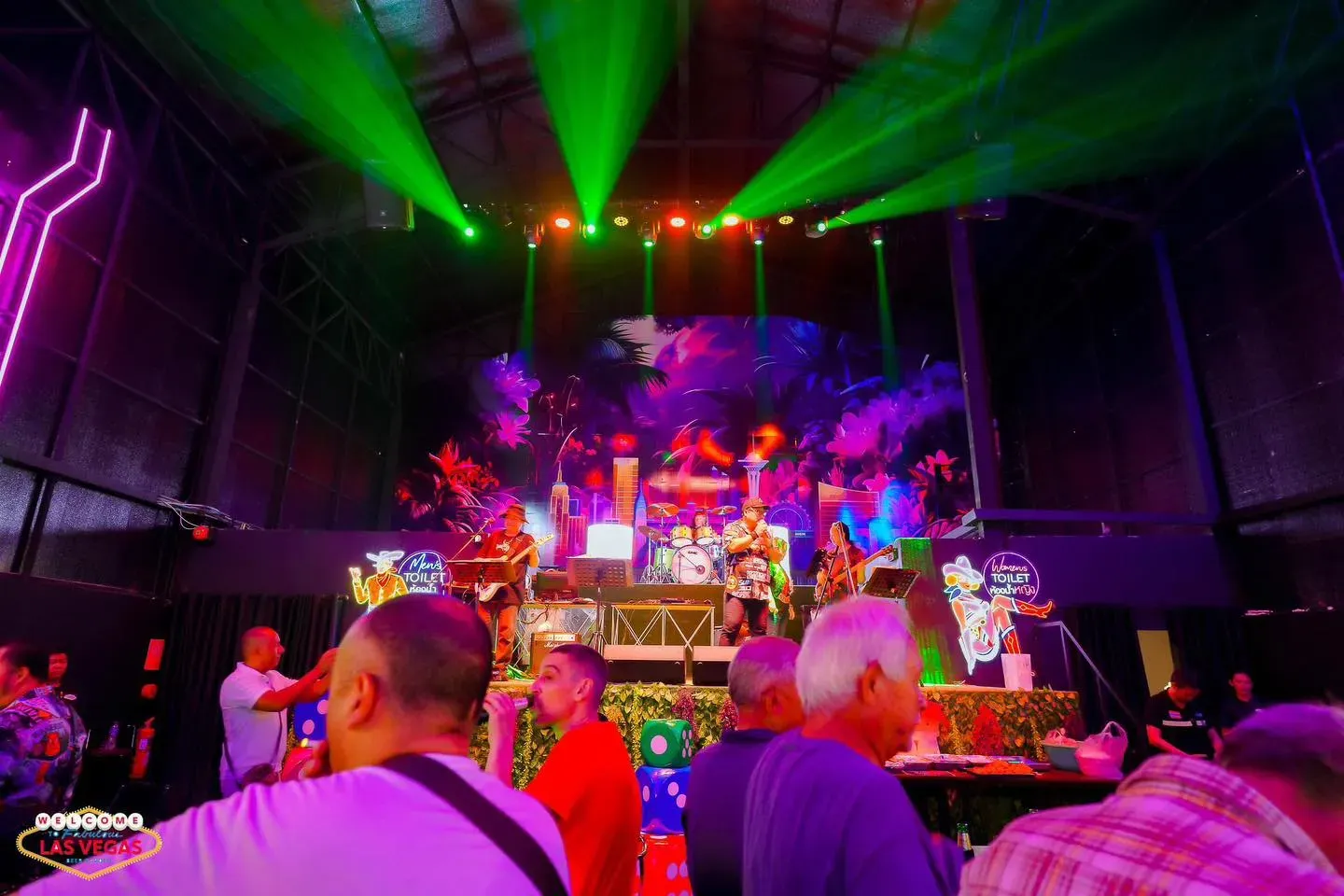 Stage view from KQ Bar